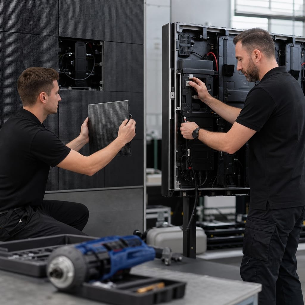 Front-Service vs Rear-Service LED Displays: Buyer Guide