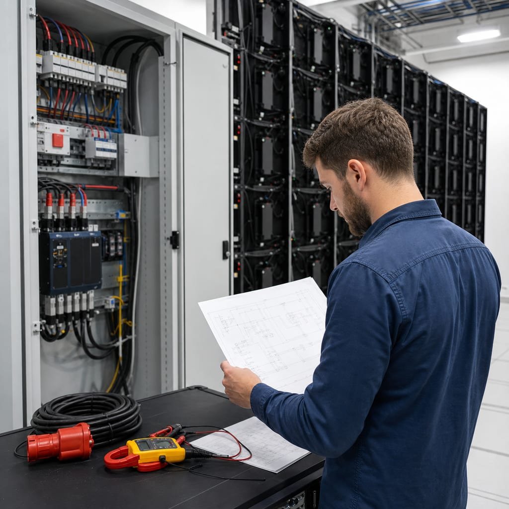 Signal and Power Redundancy for Critical LED Walls