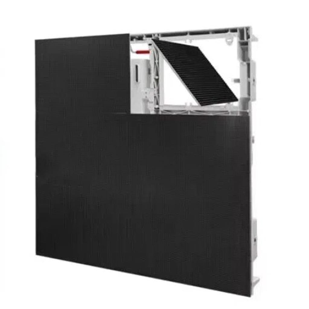 Energy-efficient outdoor LED cabinet used for operating energy calculations